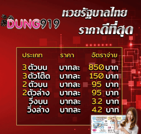 อัตราจ่าย dung919